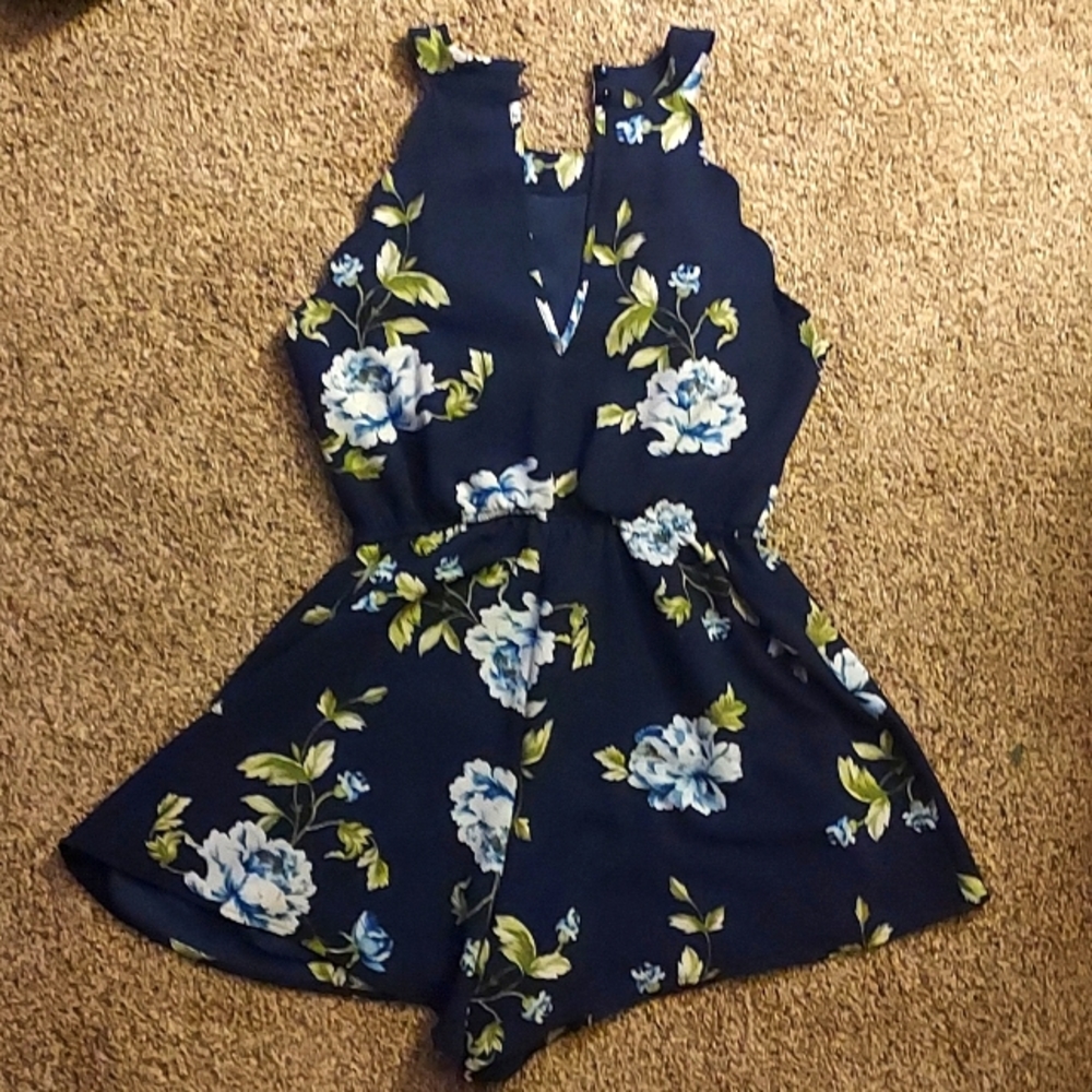 Floral Romper